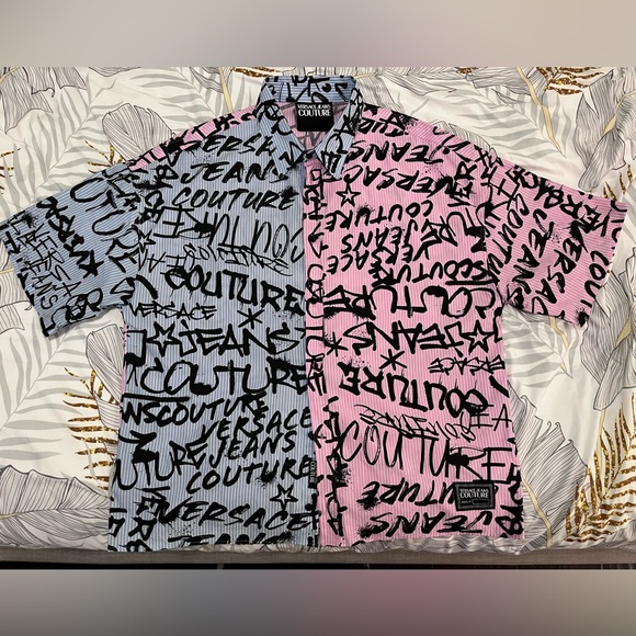 Versace couture men’s shirt size XL - Picture 2 of 5